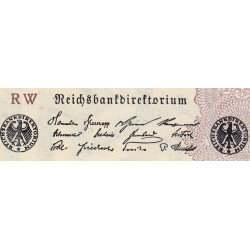 Allemagne - Pick 104a - 2 millions mark - 09/08/1923 - Série RW - Etat : SPL