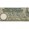 Allemagne - Pick 169 - 5 rentenmark - 02/01/1926 - Série C - Etat : TTB