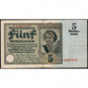 Allemagne - Pick 169 - 5 rentenmark - 02/01/1926 - Série J - Etat : TB+