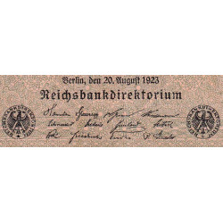 Allemagne - Pick 105_1 - 5 millions mark - 20/08/1923 - Série B - Etat : TTB