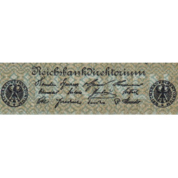 Allemagne - Pick 107d - 100 millions mark - 20/08/1923 - Série OF 42 - Etat : TTB