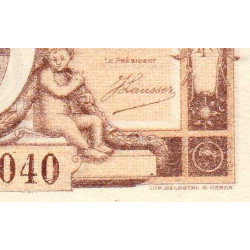 Aurillac (Cantal) - Pirot 16-1b - 50 centimes - Série E - 1915 - Etat : SUP