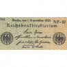 Allemagne - Pick 108c_1 - 20 millions mark - 01/09/1923 - Série NF 57 - Etat : TTB