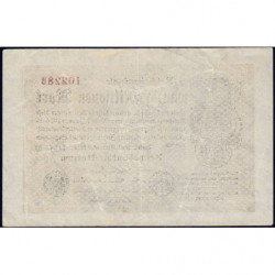 Allemagne - Pick 108d - 20 millions mark - 01/09/1923 - Série HM 20 - Etat : TTB