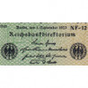 Allemagne - Pick 108d - 20 millions mark - 01/09/1923 - Série NF 12 - Etat : TTB+