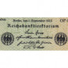 Allemagne - Pick 108d - 20 millions mark - 01/09/1923 - Série OF 21 - Etat : TTB