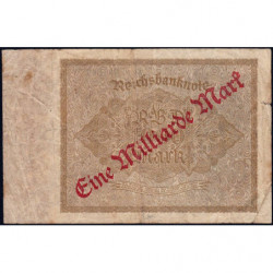 Allemagne - Pick 113a_1 - 1 milliard mark - 15/12/1922 (1923) - Série 58 E - Etat : TB