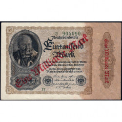Allemagne - Pick 113a_3 - 1 milliard mark - 15/12/1922 (1923) - Série 17 - Etat : TTB+