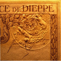 Dieppe - Pirot 52-24 - 1 franc - 1920 - Etat : SPL