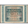 Allemagne - Pick 118c - 20 milliards mark - 01/10/1923 - Série SD 99 - Etat : TB+