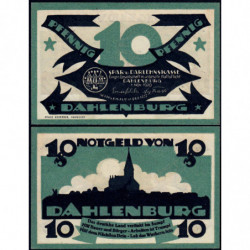 Allemagne - Notgeld - Dahlenburg - 10 pfennig - 01/11/1920 - Etat : NEUF