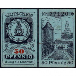 Allemagne - Notgeld - Dannenberg - 50 pfennig - 1919 - Etat : SPL