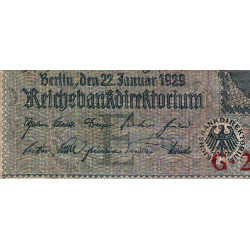 Allemagne - Pick 180a - 10 reichsmark - 22/01/1929 - Lettre E - Série G - Etat : TB-