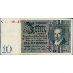 Allemagne - Pick 180a - 10 reichsmark - 22/01/1929 - Lettre S - Série V - Etat : SUP+