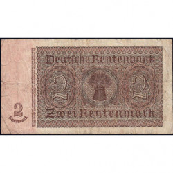 Allemagne - Pick 174b - 2 rentenmark - 30/01/1937 - Série A - Etat : TB-