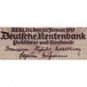 Allemagne - Pick 174b - 2 rentenmark - 30/01/1937 - Série C - Etat : TTB+