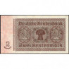 Allemagne - Pick 174b - 2 rentenmark - 30/01/1937 - Série E - Etat : TTB+