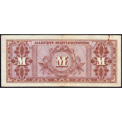 Allemagne - Occupation alliée - Pick 196a - 50 mark - 1944 - Etat : TB+