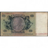 Allemagne - Pick 182a_2 - 50 reichsmark - 30/03/1933 - Lettre K - Série D - Etat : TB-