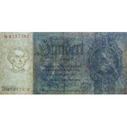 Allemagne - Pick 183a - 100 reichsmark - 24/06/1935 - Lettre G - Série N - Etat : TTB