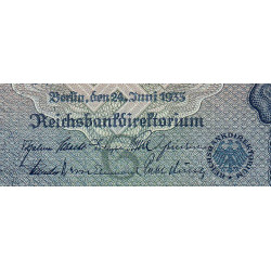 Allemagne - Pick 183a - 100 reichsmark - 24/06/1935 - Lettre G - Série P - Etat : TTB