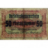 Allemagne - Emission de Posen (Pologne) - Pick R 121d - 50 kopeken - 17/04/1916 - Etat : TB-