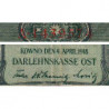 Allemagne - Kowno (Lituanie) - Pick R 134b - 1'000 mark - Série A - 04/04/1918 - Etat : TB+