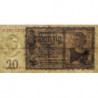 Allemagne - Pick 185 - 20 reichsmark - 16/06/1939 - Lettre W - Série C - Etat : TTB