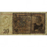 Allemagne - Pick 185 - 20 reichsmark - 16/06/1939 - Lettre W - Série C - Etat : TTB+