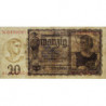 Allemagne - Pick 185 - 20 reichsmark - 16/06/1939 - Lettre W - Série N - Etat : SUP