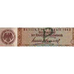 Allemagne - Pick 186a_1 - 5 reichsmark - 01/08/1942 - Lettre P - Série H - Etat : SPL+