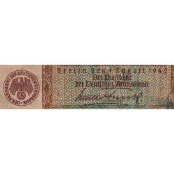 Allemagne - Pick 186a_1 - 5 reichsmark - 01/08/1942 - Lettre P - Série N - Etat : TB-