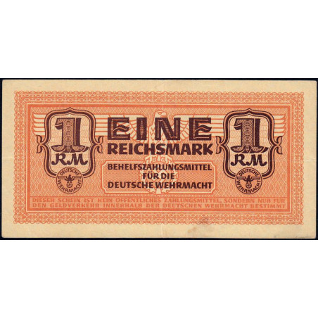 Allemagne - Forces armées - Pick M 36 - 1 reichsmark - 1942 - Etat : TTB