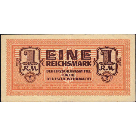 Allemagne - Forces armées - Pick M 36 - 1 reichsmark - 1942 - Etat : TTB