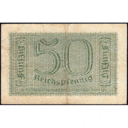 Allemagne - Territoires occupés - Pick R 135 - 50 reichspfennig - Série 177 - 1940 - Etat : TB