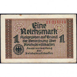 Allemagne - Territoires occupés - Pick R 136a - 1 reichsmark - Série 11 - 1940 - Etat : TB+