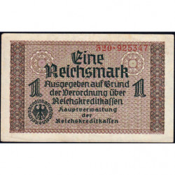 Allemagne - Territoires occupés - Pick R 136a - 1 reichsmark - Série 320 - 1940 - Etat : TTB