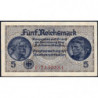 Allemagne - Territoires occupés - Pick R 138a - 5 reichsmark - Série F - 1939 - Etat : TTB+