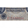 Allemagne - Territoires occupés - Pick R 138a - 5 reichsmark - Série F - 1939 - Etat : TTB+