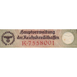 Allemagne - Territoires occupés - Pick R 139 - 20 reichsmark - Série K - 1939 - Etat : TB