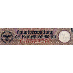 Allemagne - Territoires occupés - Pick R 140 - 50 reichsmark - Série C - 1940 - Etat : TTB