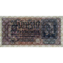 Allemagne - Territoires occupés - Pick R 140 - 50 reichsmark - Série C - 1939 - Etat : pr.NEUF