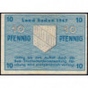 Baden - Occupation Française - Pick S 1002a - 10 pfennig - Série C - 1947 - Etat : NEUF