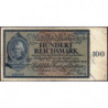 Banque de Saxe - Pick S 971 - 100 reichsmark - Série A - 11/10/1924 - Etat : TB-