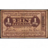 Allemagne - Camp de prisonniers WW1 - Francfort - 1 pfennig - 01/01/1917 - Etat : TB+
