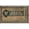Allemagne - Camp de prisonniers WW1 - Francfort - 10 pfennig - 01/01/1917 - Etat : TB+