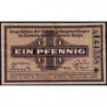 Allemagne - Camp de prisonniers WW1 - Francfort - 1 pfennig - Série A - 01/06/1917 - Etat : TTB