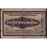 Allemagne - Camp de prisonniers WW1 - Francfort - 5 pfennig - Série A - 01/06/1917 - Etat : TB+