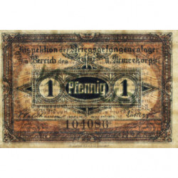 Allemagne - Camp de prisonniers WW1 - Guben - 1 pfennig - 01/10/1917 - Etat : SUP