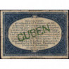 Allemagne - Camp de prisonniers WW1 - Guben - 1 mark - 01/10/1917 - Etat : TB